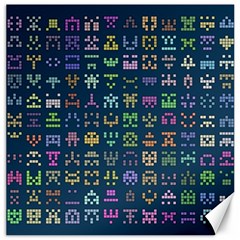 Procedural Generation Digital Art Pattern Canvas 12  X 12  by Grandong