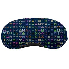 Procedural Generation Digital Art Pattern Sleep Mask by Grandong