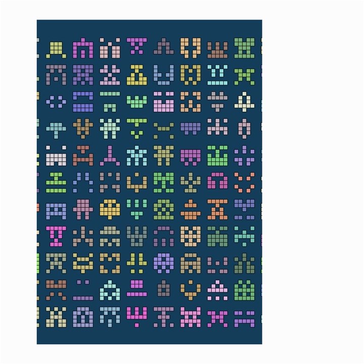 Procedural Generation Digital Art Pattern Small Garden Flag (Two Sides)