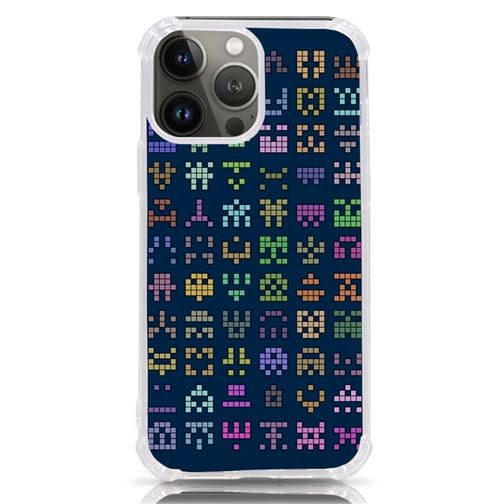 Procedural Generation Digital Art Pattern iPhone 13 Pro Max TPU UV Print Case