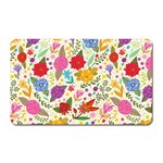 Colorful Flower Abstract Pattern Magnet (Rectangular) Front