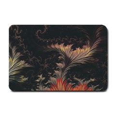 Fractal Digital Art Pattern Small Doormat by Grandong