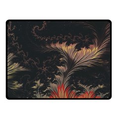 Fractal Digital Art Pattern Fleece Blanket (small) by Grandong