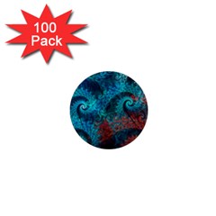 Spiral Abstract Pattern Abstract 1  Mini Buttons (100 pack) 