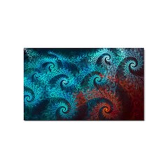 Spiral Abstract Pattern Abstract Sticker (rectangular) by Grandong