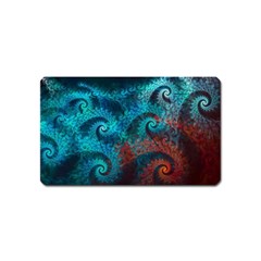 Spiral Abstract Pattern Abstract Magnet (name Card) by Grandong