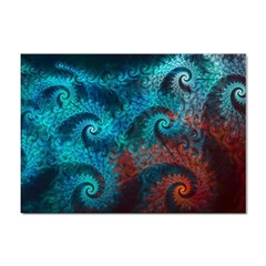 Spiral Abstract Pattern Abstract Sticker A4 (100 Pack) by Grandong