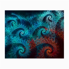 Spiral Abstract Pattern Abstract Small Glasses Cloth by Grandong