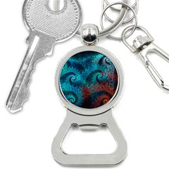 Spiral Abstract Pattern Abstract Bottle Opener Key Chain