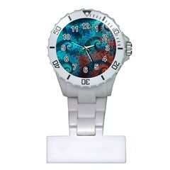 Spiral Abstract Pattern Abstract Plastic Nurses Watch by Grandong