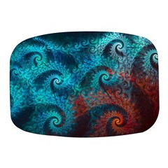 Spiral Abstract Pattern Abstract Mini Square Pill Box by Grandong