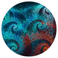 Spiral Abstract Pattern Abstract Round Trivet