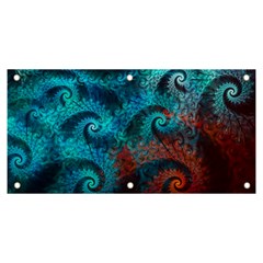 Spiral Abstract Pattern Abstract Banner and Sign 6  x 3 