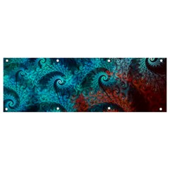 Spiral Abstract Pattern Abstract Banner and Sign 9  x 3 