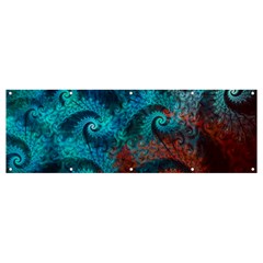 Spiral Abstract Pattern Abstract Banner and Sign 12  x 4 