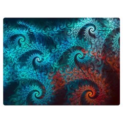 Spiral Abstract Pattern Abstract Premium Plush Fleece Blanket (Extra Small)