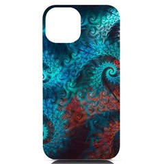 Spiral Abstract Pattern Abstract iPhone 14 Black UV Print Case