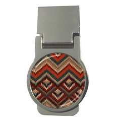 Pattern Knitting Texture Money Clips (round)  by Grandong