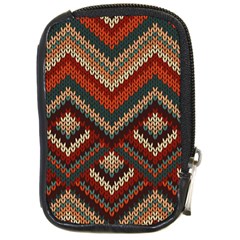 Pattern Knitting Texture Compact Camera Leather Case by Grandong