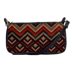 Pattern Knitting Texture Shoulder Clutch Bag by Grandong