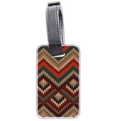 Pattern Knitting Texture Luggage Tag (two Sides) by Grandong