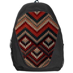 Pattern Knitting Texture Backpack Bag by Grandong