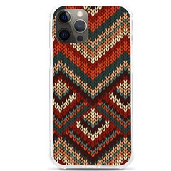 Pattern Knitting Texture Iphone 12 Pro Max Tpu Uv Print Case by Grandong