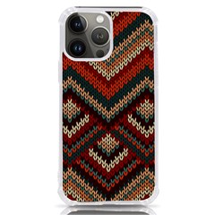 Pattern Knitting Texture Iphone 13 Pro Max Tpu Uv Print Case by Grandong