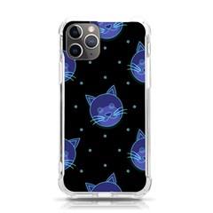 Vector Illustration Of Cat Animal Face Pattern Iphone 11 Pro 5 8 Inch Tpu Uv Print Case by Ndabl3x