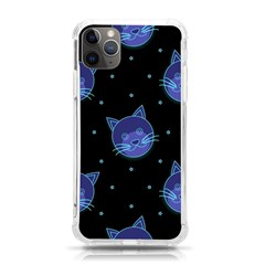 Vector Illustration Of Cat Animal Face Pattern Iphone 11 Pro Max 6 5 Inch Tpu Uv Print Case by Ndabl3x