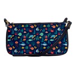 Fish Sea Animals Pattern Shoulder Clutch Bag Front