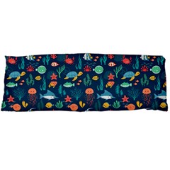 Fish Sea Animals Pattern Body Pillow Case Dakimakura (two Sides) by Ndabl3x