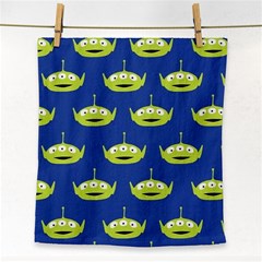 Alien Pattern Face Towel by Ndabl3x