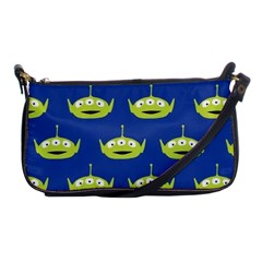 Alien Pattern Shoulder Clutch Bag by Ndabl3x