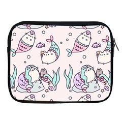 Cartoon Cat Cute Animal Kawaii Pastel Pattern Apple Ipad 2/3/4 Zipper Cases by Ndabl3x