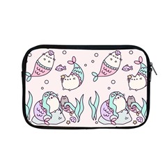 Cartoon Cat Cute Animal Kawaii Pastel Pattern Apple Macbook Pro 13  Zipper Case by Ndabl3x