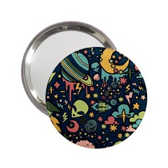 Alien Rocket Space Aesthetic 2 25  Handbag Mirrors by Ndabl3x