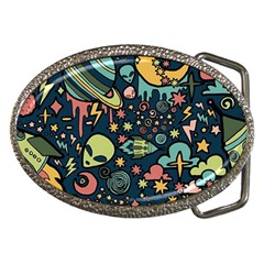 Alien Rocket Space Aesthetic Belt Buckles by Ndabl3x