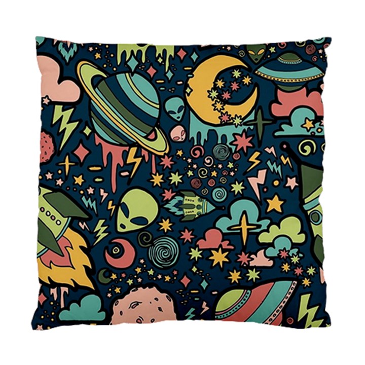 Alien Rocket Space Aesthetic Standard Cushion Case (Two Sides)