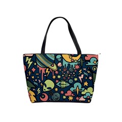 Alien Rocket Space Aesthetic Classic Shoulder Handbag by Ndabl3x