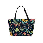 Alien Rocket Space Aesthetic Classic Shoulder Handbag Front