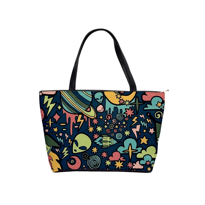 Alien Rocket Space Aesthetic Classic Shoulder Handbag