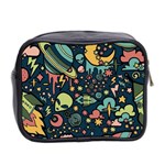 Alien Rocket Space Aesthetic Mini Toiletries Bag (Two Sides) Back