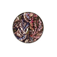 Melting Stitches Hat Clip Ball Marker (4 Pack) by kaleidomarblingart