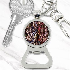 Melting Stitches Bottle Opener Key Chain by kaleidomarblingart