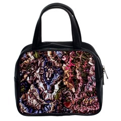 Melting Stitches Classic Handbag (two Sides) by kaleidomarblingart