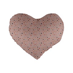 Punkte Standard 16  Premium Heart Shape Cushions by zappwaits