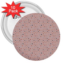 Punkte 3  Buttons (10 Pack)  by zappwaits