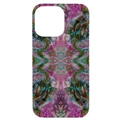 October Pour Blend  Iphone 14 Pro Max Black Uv Print Case by kaleidomarblingart