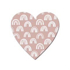 Pattern Heart Magnet by zappwaits